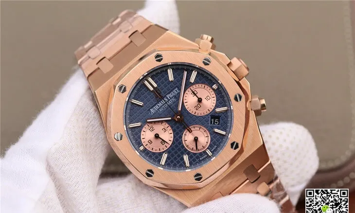 Audemars Piguet Royal Oak Chronograph 26331OR.OO.1220OR.01 OM Factory 1:1 Best Edition Replica Watch Blue Dial